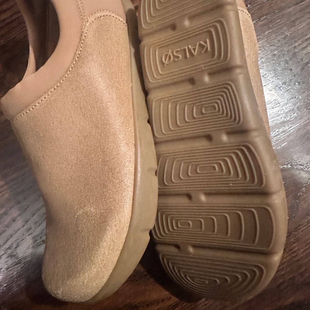 Men's Kalso Mana Negative‎ Heel Earth Shoe Light Brown NWOB Sustainable 9 US